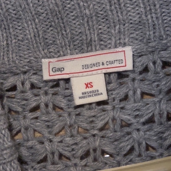 Gap gray sweater/sweater dress - size  XS - Picture 3 of 3